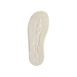 Sneakers beige da Donna in tessuto con lacci elastici Heydude Wendy