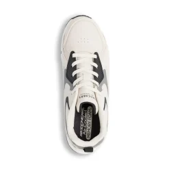 Sneakers beige da ragazzo con suola ad aria Skechers Uno Gen1
