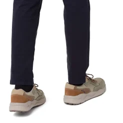 Sneakers beige da Uomo con dettagli a contrasto e lacci frontali Gate 76