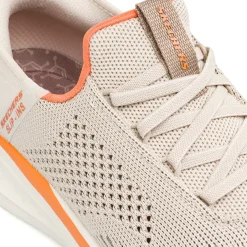 Sneakers beige da Uomo con Memory Foam Skechers Slade Slip-ins