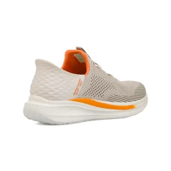 Sneakers beige da Uomo con Memory Foam Skechers Slade Slip-ins