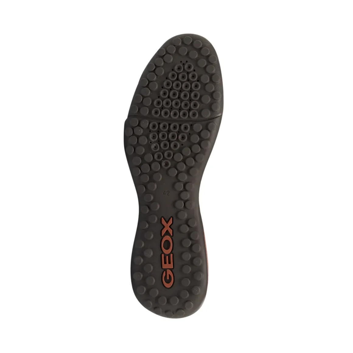 Sneakers beige da Uomo effetto suede con suola traspirante Geox
