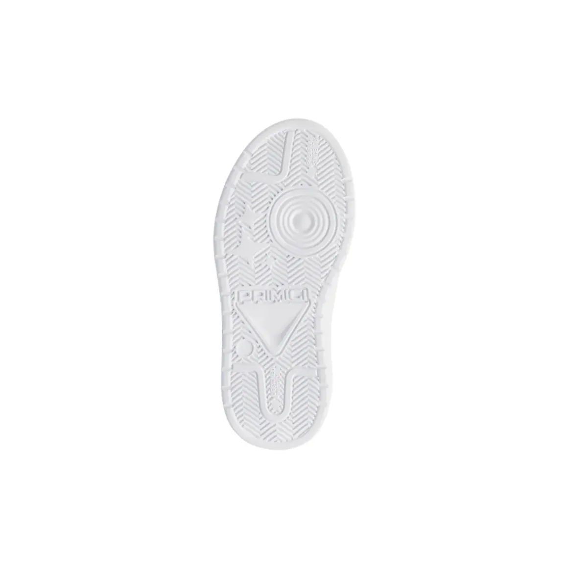 Sneakers Bianche Bambina con grafiche pop colorate e borchie Primigi