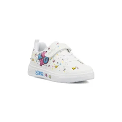 Sneakers bianche Bambina con stampe cuore graffiti e borchie Primigi