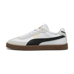 Sneakers Bianche Bambino con effetto scamosciato Puma Club II Era Jr
