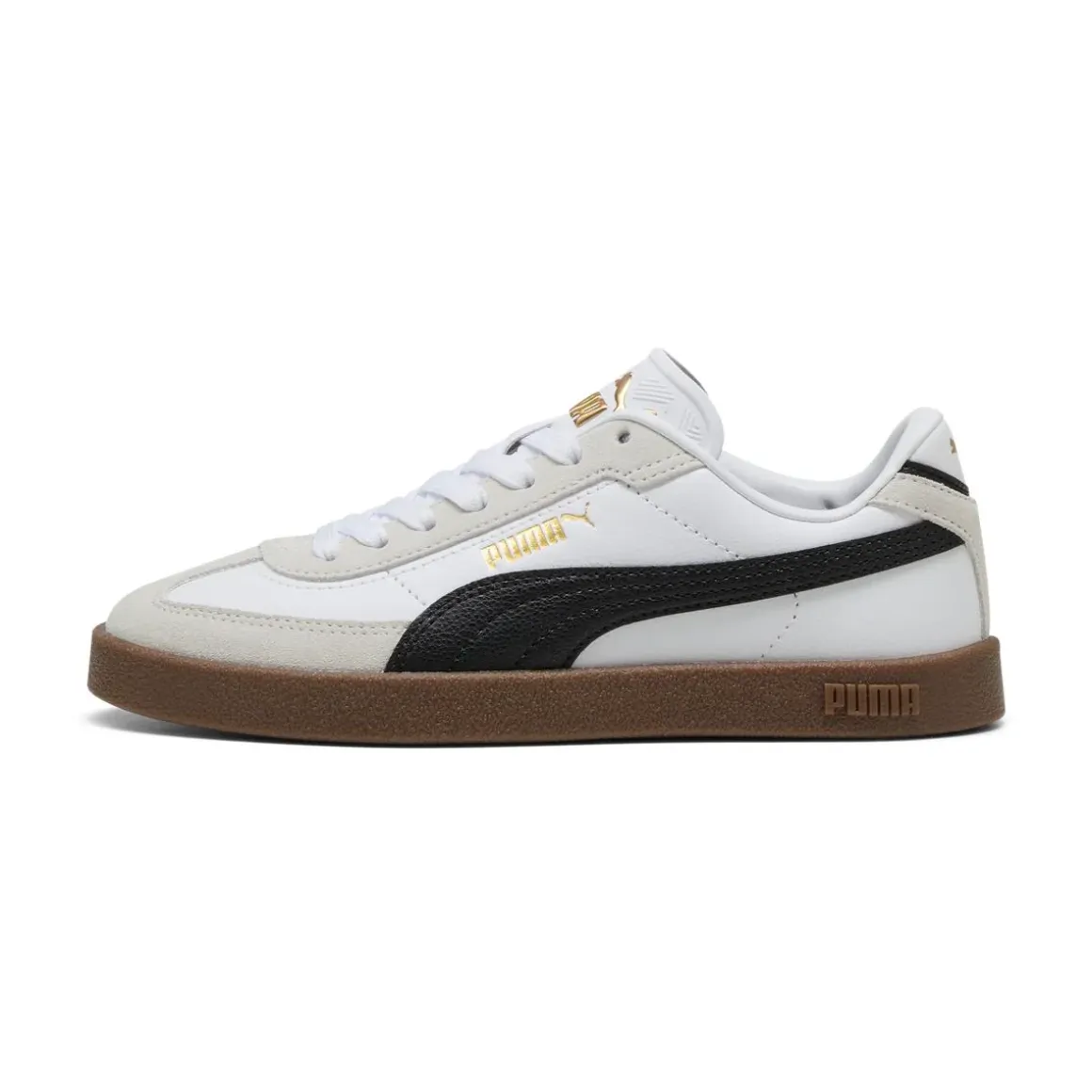 Sneakers Bianche Bambino con effetto scamosciato Puma Club II Era Jr