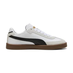 Sneakers Bianche Bambino con effetto scamosciato Puma Club II Era Jr