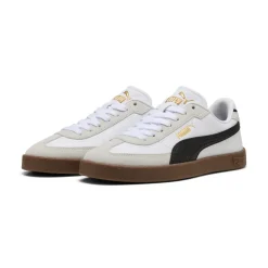 Sneakers Bianche Bambino con effetto scamosciato Puma Club II Era Jr