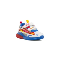 Sneakers Bianche Bambino con grafiche Hot Wheels Primigi