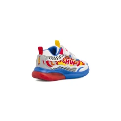 Sneakers Bianche Bambino con grafiche Hot Wheels Primigi