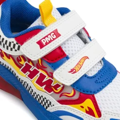 Sneakers Bianche Bambino con grafiche Hot Wheels Primigi
