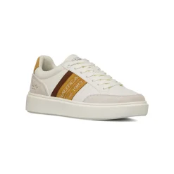 Sneakers bianche con dettagli beige da Uomo Nautica