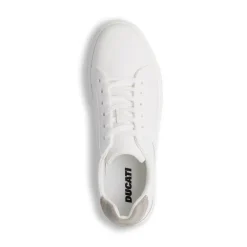 Sneakers bianche con dettagli grigi da Uomo Ducati