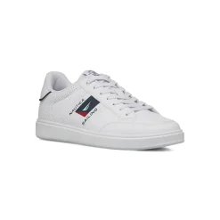Sneakers bianche con dettagli traforati da Uomo Nautica