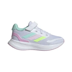 Sneakers bianche con dettagli pastello da Bambina RUNFALCON 5 adidas