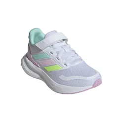 Sneakers bianche con dettagli pastello da Bambina RUNFALCON 5 adidas