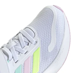 Sneakers bianche con dettagli pastello da Bambina RUNFALCON 5 adidas