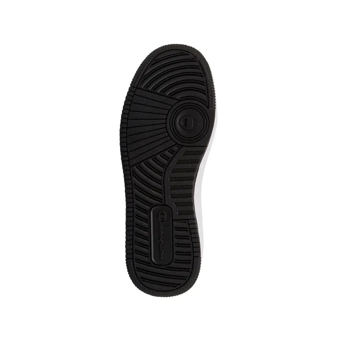 Sneakers bianche con dettagli neri e gialli da ragazzo Champion GS Low