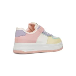 Sneakers bianche con inserti multicolore da Donna Lora Ferres