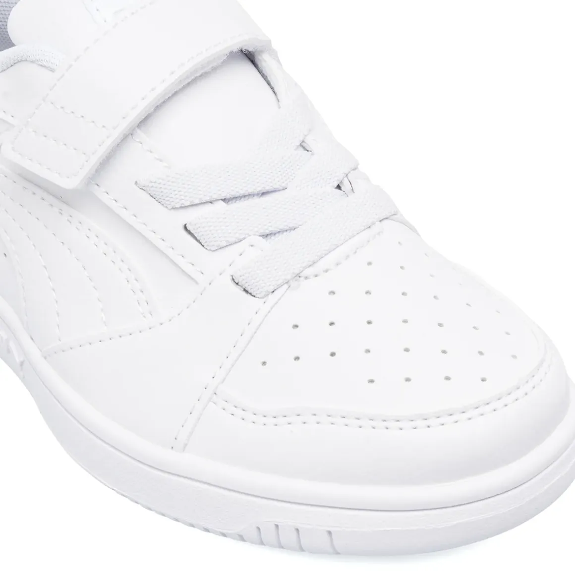 Sneakers bianchecon strappo da Bambino Puma Rebound V6