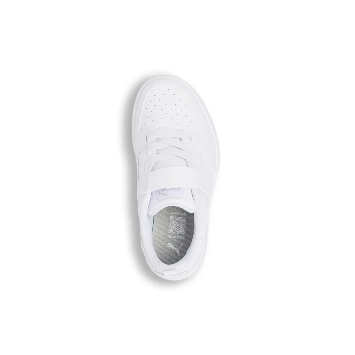 Sneakers bianchecon strappo da Bambino Puma Rebound V6