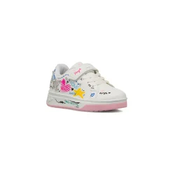 Sneakers bianche da Bambina con stampe multicolore glitter Primigi