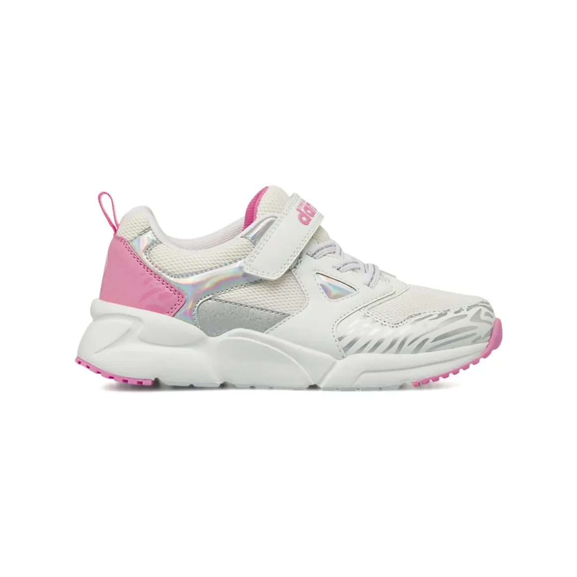 Sneakers bianche da Bambina con inserti animalier Dimensione Danza