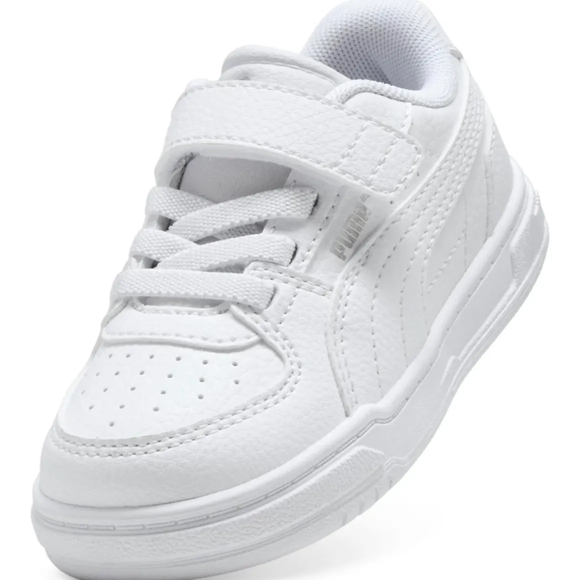 Sneakers bianche da Bambina con strappo Puma Caven III