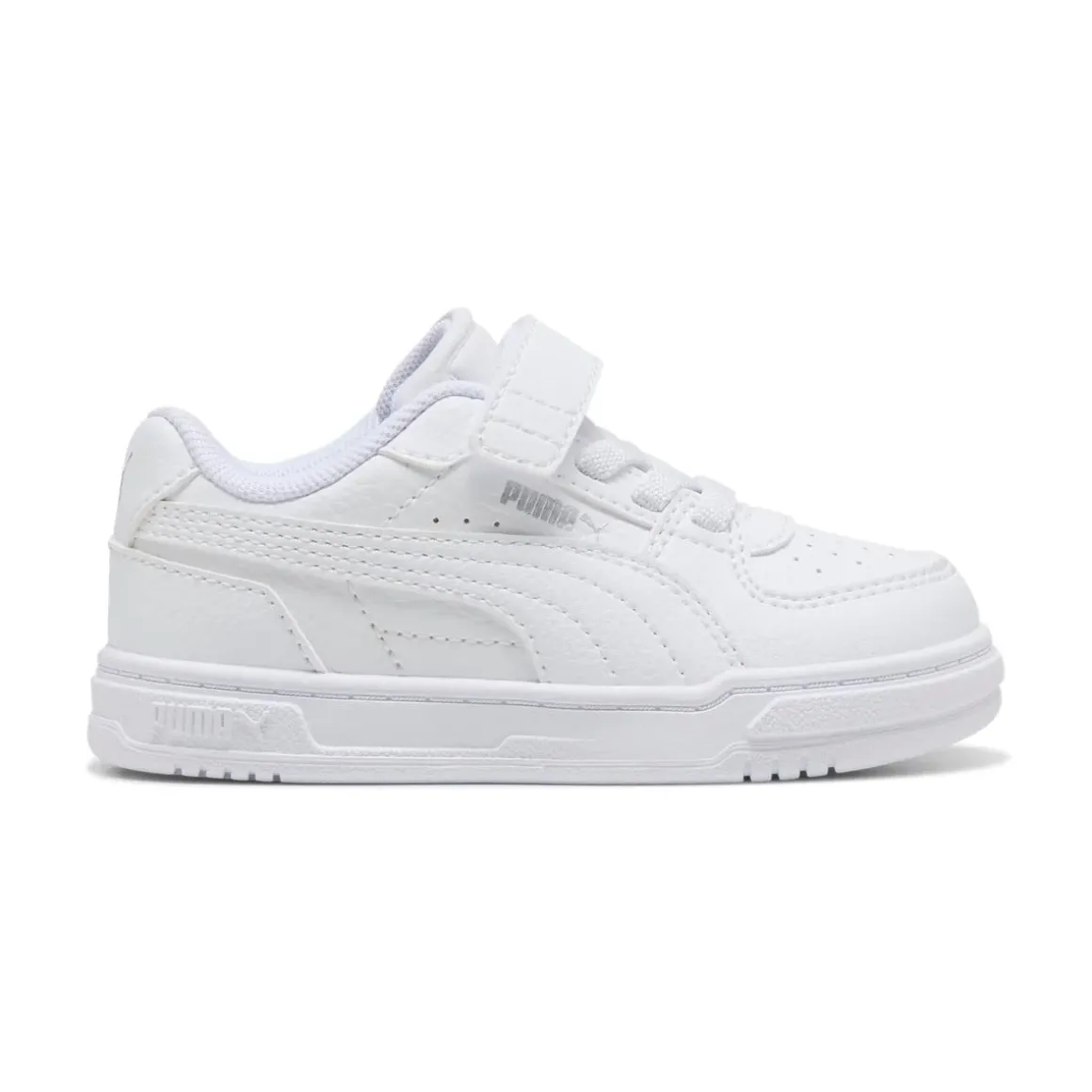 Sneakers bianche da Bambina con strappo Puma Caven III