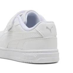 Sneakers bianche da Bambina con strappo Puma Caven III