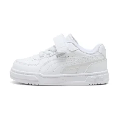 Sneakers bianche da Bambina con strappo Puma Caven III