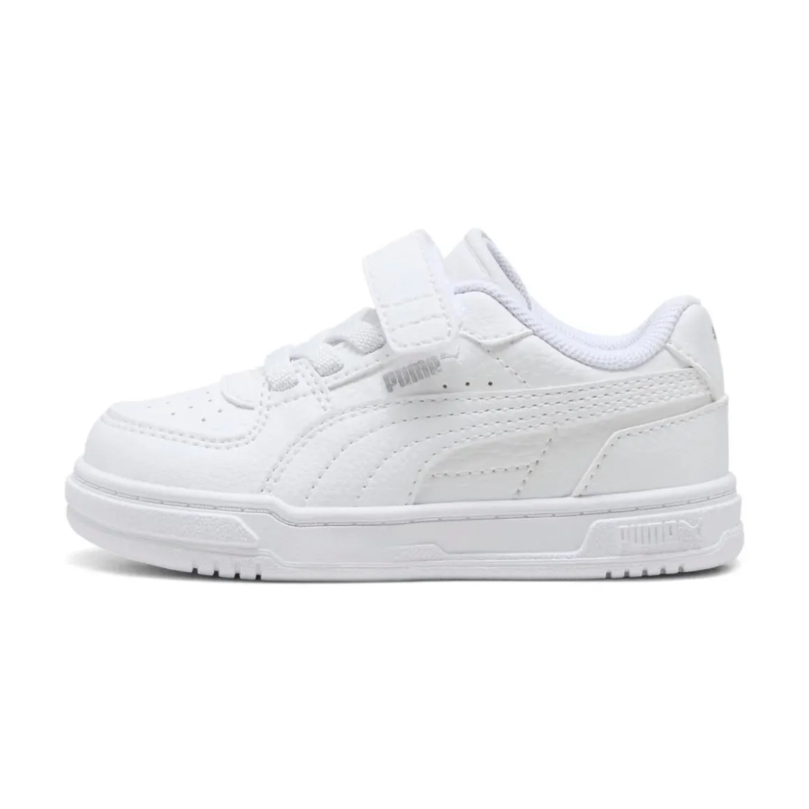 Sneakers bianche da Bambina con strappo Puma Caven III