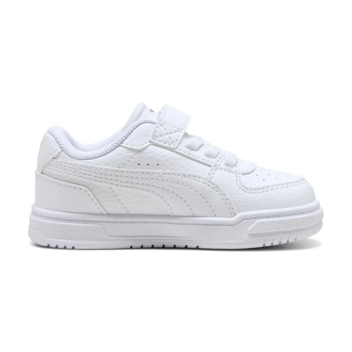 Sneakers bianche da Bambina con strappo Puma Caven III