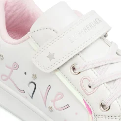 Sneakers Bianche da Bambina con dettagli LOVE Lumberjack