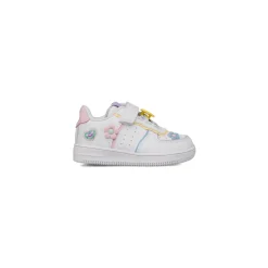 Sneakers bianche da Bambina con fiori Le scarpe di Alice