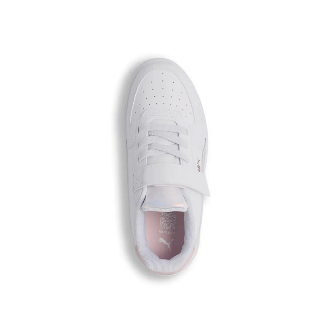 Sneakers bianche da Bambina con chiusura a strappo Puma