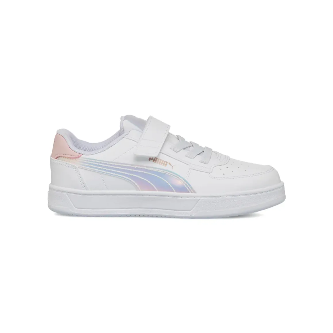 Sneakers bianche da Bambina con chiusura a strappo Puma