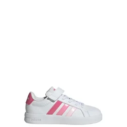 Sneakers bianche da Bambina con dettagli rosa adidas Grand Court 3.0