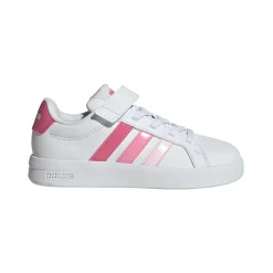 Sneakers bianche da Bambina con dettagli rosa adidas Grand Court 3.0