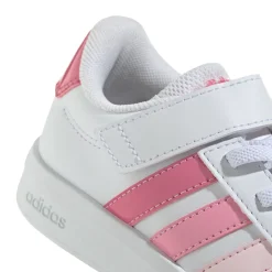 Sneakers bianche da Bambina con dettagli rosa adidas Grand Court 3.0