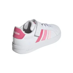 Sneakers bianche da Bambina con dettagli rosa adidas Grand Court 3.0