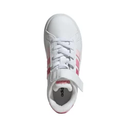 Sneakers bianche da Bambina con dettagli rosa adidas Grand Court 3.0