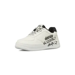 Sneakers Bianche da Bambina con lacci logati Dimensione Danza