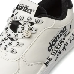 Sneakers Bianche da Bambina con lacci logati Dimensione Danza