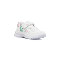 Sneakers Bianche da Bambina con stelle colorate glitter Primigi