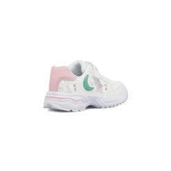 Sneakers Bianche da Bambina con stelle colorate glitter Primigi