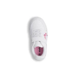 Sneakers bianche da Bambina e Ragazza con stampa cuore a contrasto Dieci Baci