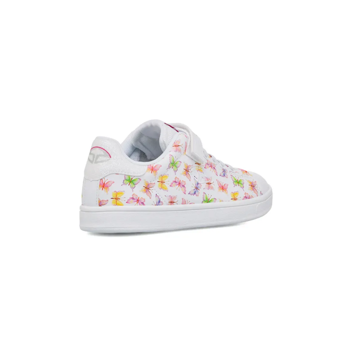 Sneakers Bianche da Bambina e Ragazza Soprani Sport con stampa farfalle