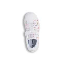Sneakers Bianche da Bambina e Ragazza Soprani Sport con stampa farfalle