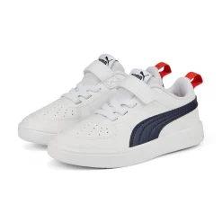 Sneakers bianche da Bambina e Bambino con chiusura a strappo Puma Rickie